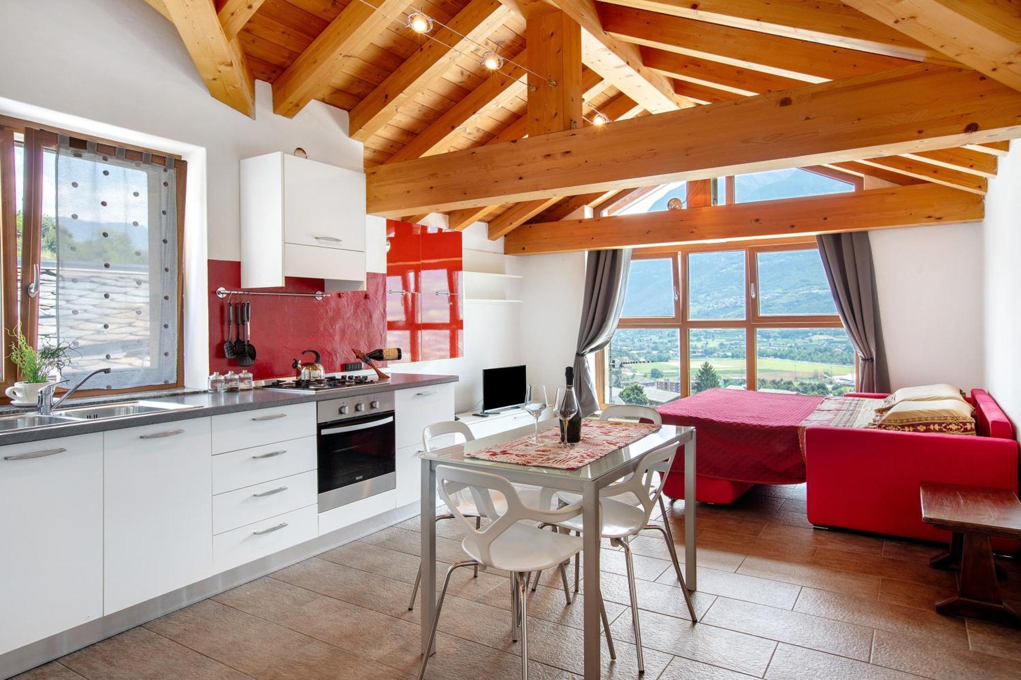 La Maison De Carletto Sarre Esterno foto