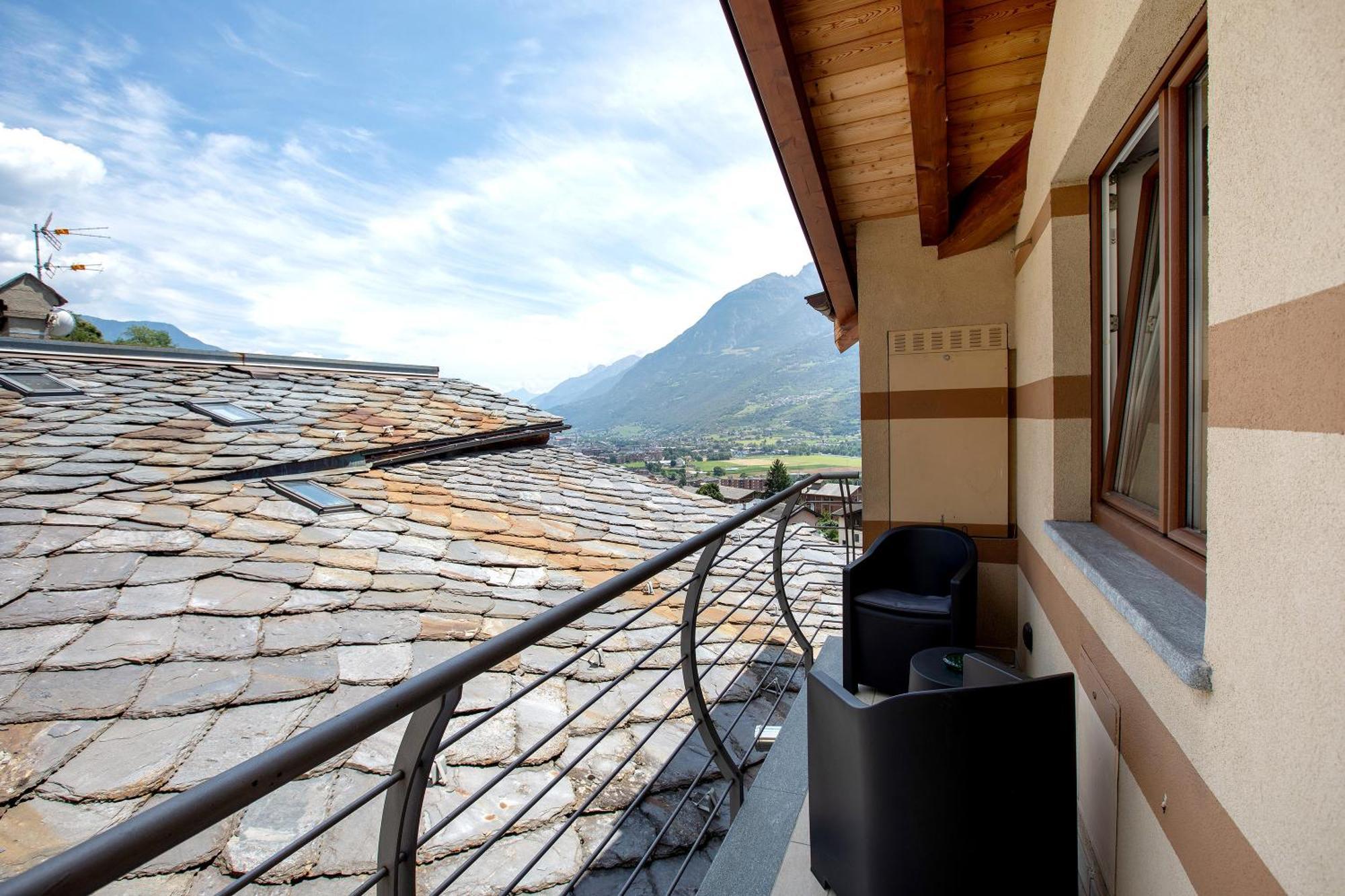 La Maison De Carletto Sarre Esterno foto