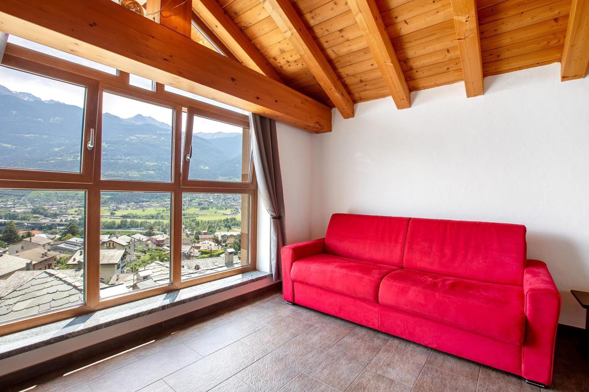 La Maison De Carletto Sarre Esterno foto